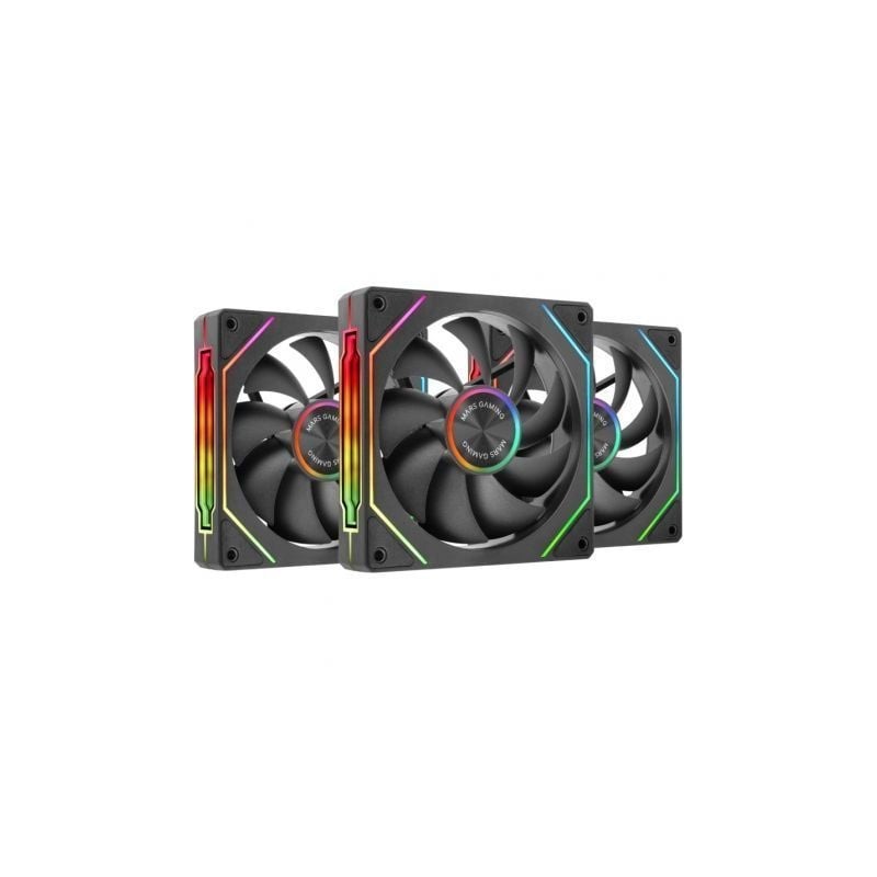 Pack 3 Ventiladores Mars Gaming MF-LINKFINITYKIT2- 12cm- ARGB Pack 3 Ventiladores Mars Gaming MF-LINKFINITYKIT2- 12cm- ARGB