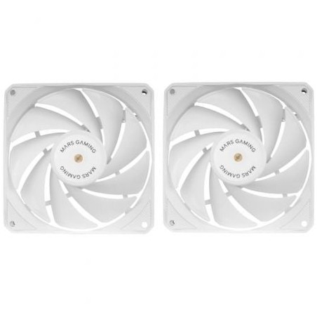Pack 2 Ventiladores Mars Gaming MF-NCLX2- 12cm