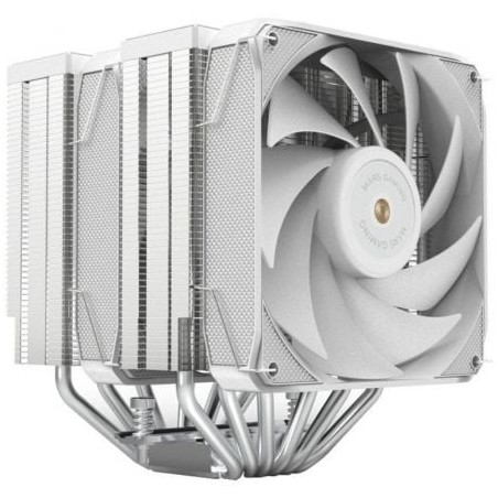 Ventilador con Disipador Doble Mars Gaming MCPU-XU6- 2x 12cm- Blanco