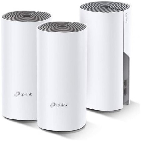 Sistema Mesh TP-Link Deco E4 1200Mbps- 2-4GHz 5GHz- Pack de 3