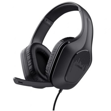 Auriculares Gaming con Micrófono Trust Gaming GXT 417 Zirox- Jack 3-5- Negros