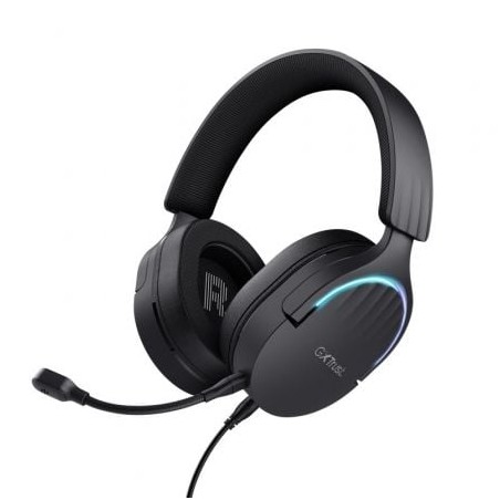 Auriculares Gaming con Micrófono Trust Gaming GXT 490 Fayzo- USB 2-0- Negros