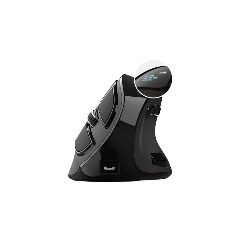 Ratón Vertical Inalámbrico por Bluetooth Trust Voxx- Hasta 2400 DPI