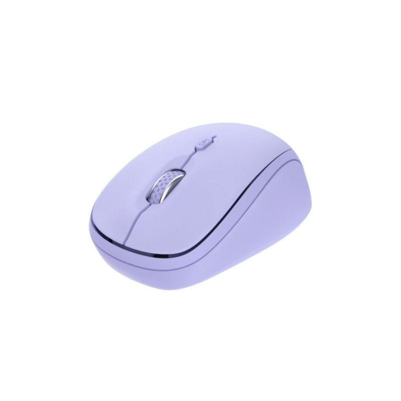 Ratón Mini Inalámbrico Trust Yvi+ Multidispositivo- Hasta 1600 DPI- Purpura