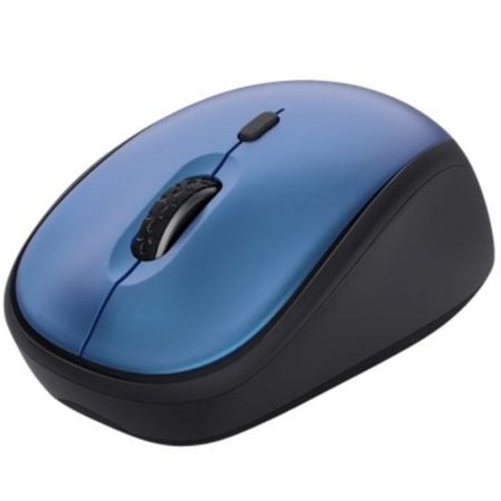 Ratón Mini Inalámbrico Trust Yvi+ Silent- Hasta 1600 DPI- Azul