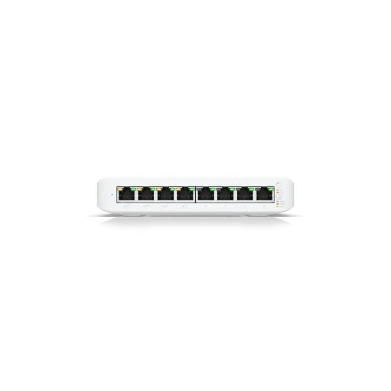 Switch Ubiquiti USW-LITE-8-POE- 8 Puertos- RJ45 10-100-1000 PoE Switch Ubiquiti USW-LITE-8-POE- 8 Puertos- RJ45 10-100-1000 PoE