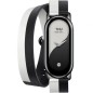 Correa Original para Pulsera Xiaomi Mi Smart Band 8 Double Wrap Strap- Blanco y Negro