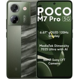 Smartphone Xiaomi POCO M7 Pro 8GB- 256GB- 6-67"- 5G- Verde