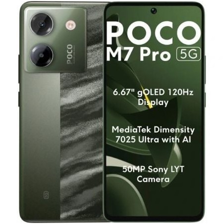Smartphone Xiaomi POCO M7 Pro 8GB- 256GB- 6-67"- 5G- Verde