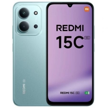 Smartphone Xiaomi Redmi 15C 4GB- 256GB- 6-9"- 5G- Verde