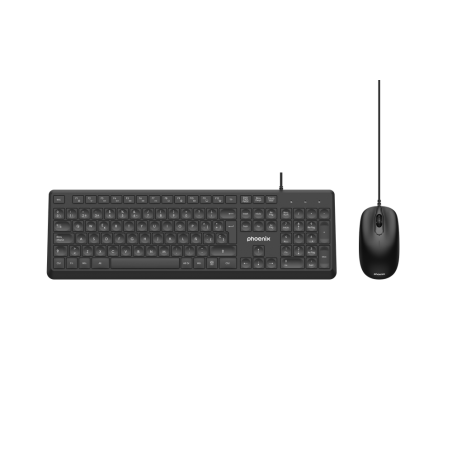 Phoenix combo teclado multimedia + ratón