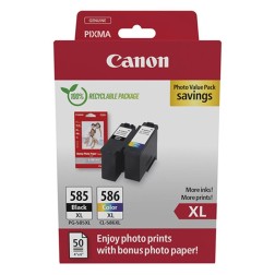Cartucho tinta canon pg 585xl +