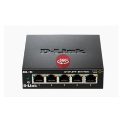 Switch D-Link DGS-105 5 Puertos- RJ-45 10-100-1000