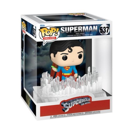 Funko pop deluxe superman (fortress of