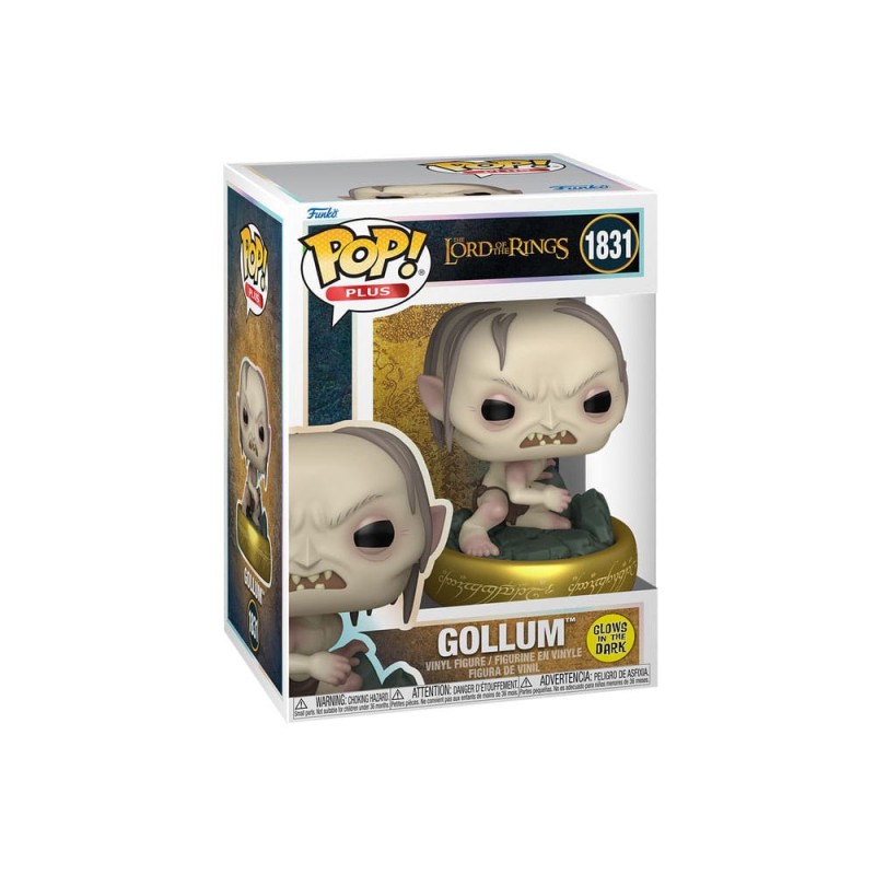 Funko pop plus esdla gollum glow