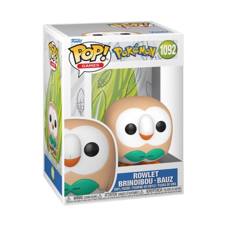 Funko pop pokemon rowlet brindibou -