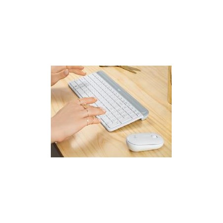COMBO TECLADO RATON LOGITECH MK470 RF INALAMBRICO GRIS