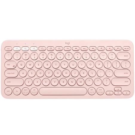 Teclado logitech k380 multi - device bluetooth rosa