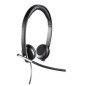 Auriculares Logitech H650e- con Micrófono- USB- Negros