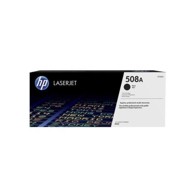 Toner hp 508a cf360a negro 6000