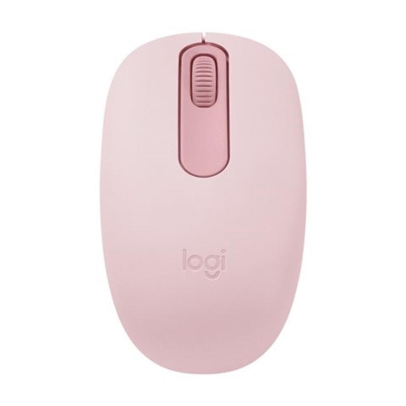 Raton inalambrico logitech m196 rosa