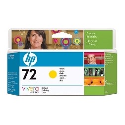 TINTA HP 72 AMARILLO