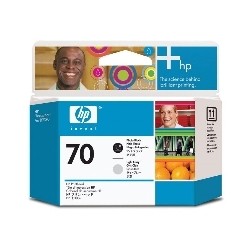 Cabezal impresion hp 70 c9407a gris