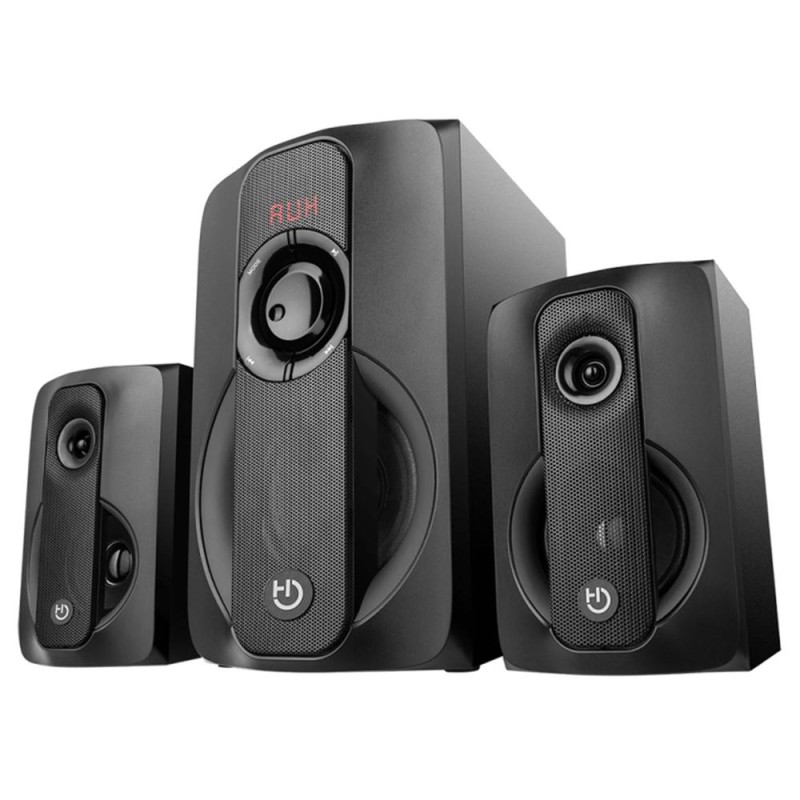 Altavoces hiditec 2-1 multimedia h400 dark