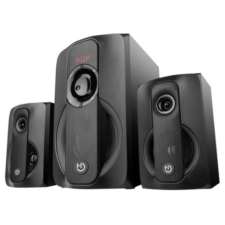 Altavoces hiditec 2-1 multimedia h400 dark