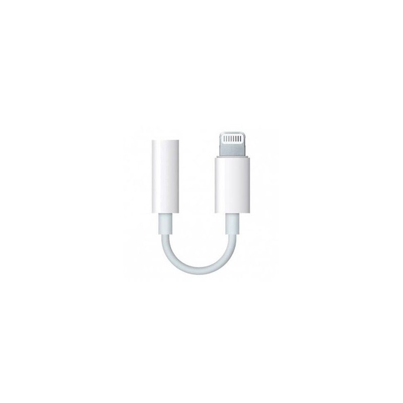 Adaptador Apple MMX62ZM-A de conector Lightning a Toma para Auriculares 3-5mm
