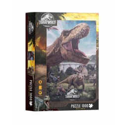Puzzle 1000 poster compo rex jurassic