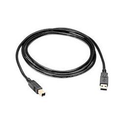 CABLE USB(A) 2-0 A USB(B) 2-0 PHASAK 2M NEGRO