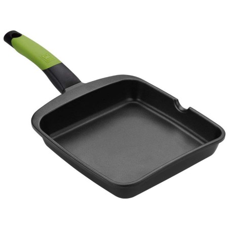 A121459 GRILL LISO ALUMINIO 28x28cm PRIOR BRA