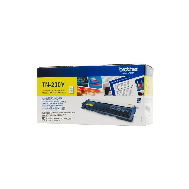 Toner brother tn230y amarillo 1400 páginas
