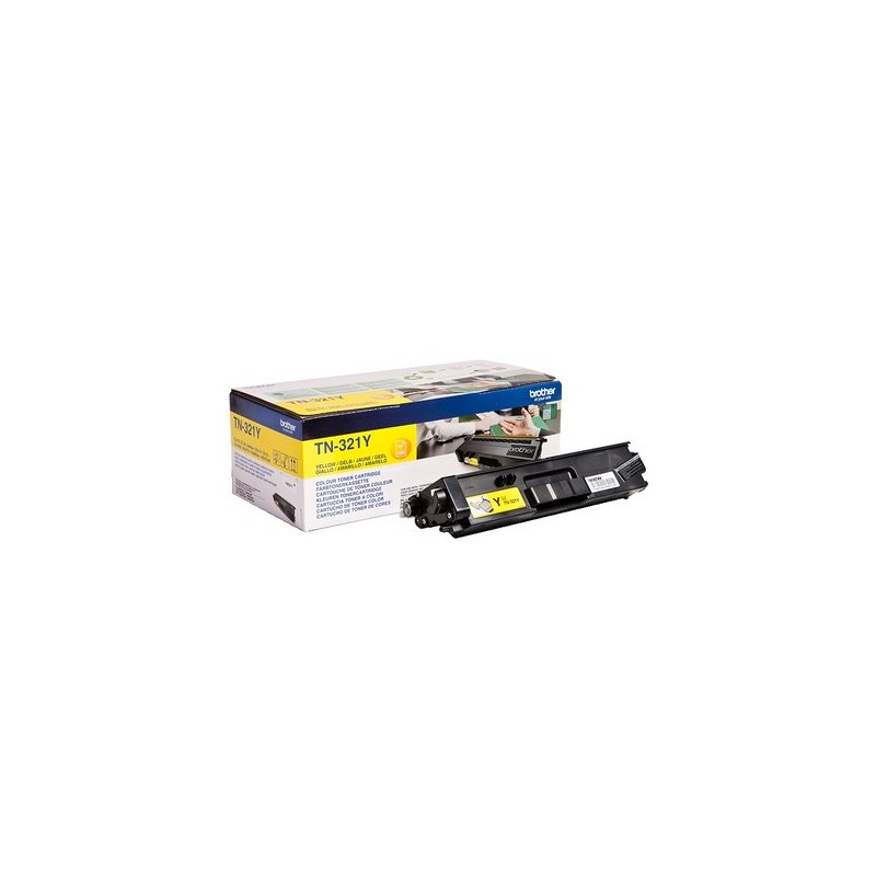 Toner brother tn321y amarillo 1500 páginas