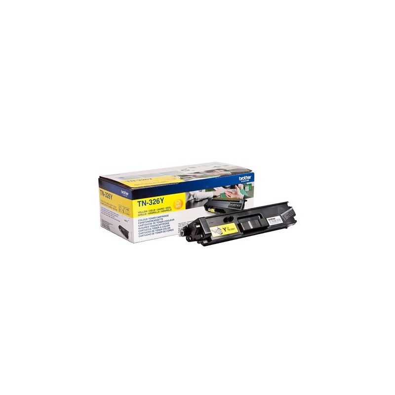 Toner brother tn326y amarillo 3500 páginas