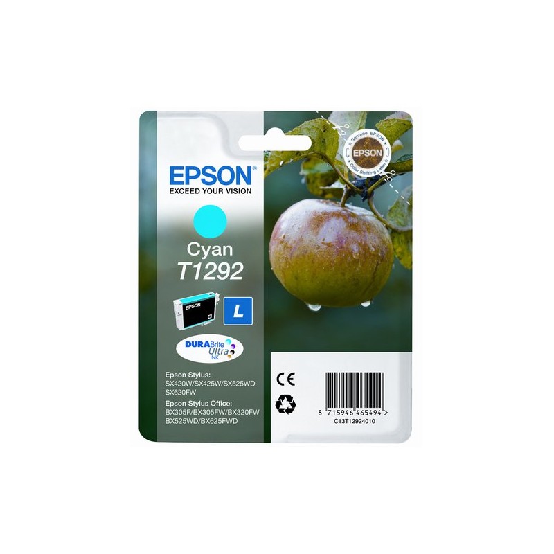 Cartucho tinta epson t129240 cian 11-2ml