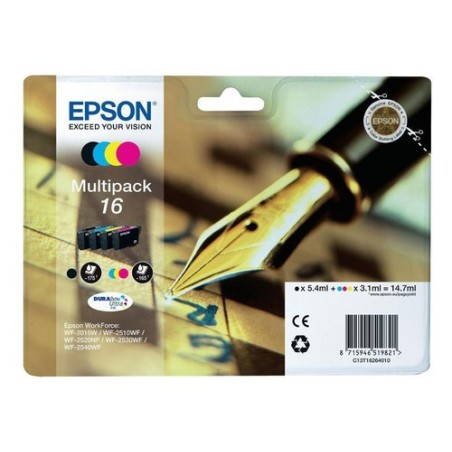 CART-IJ-EPSON T162640 Nº16 MULTIPACK