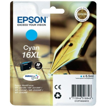 CART-IJ-EPSON T163240 Nº16XL CIAN