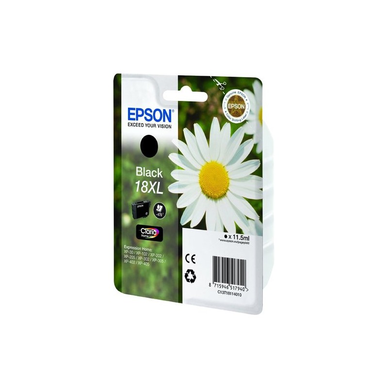 CART-IJ-EPSON T181140 NEGRO