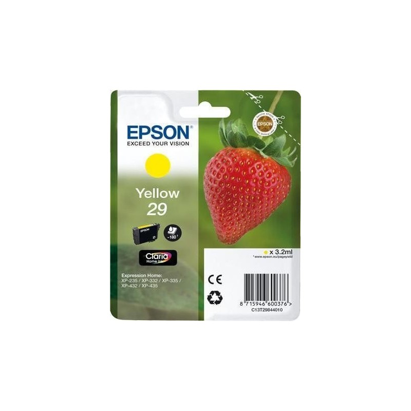 CART-IJ-EPSON T298440 Nº29 AMARILLO