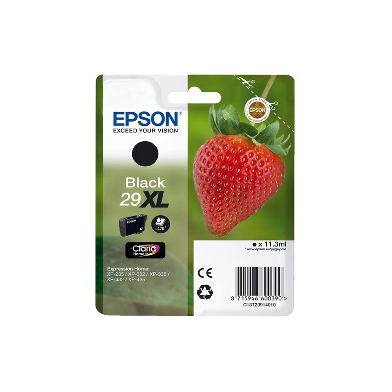 CART-IJ-EPSON T299140 Nº29XL NEGRO