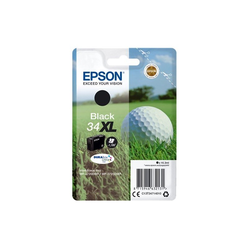 CART-IJ-EPSON T347140 Nº34XL NEGRO