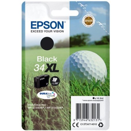 CART-IJ-EPSON T347140 Nº34XL NEGRO