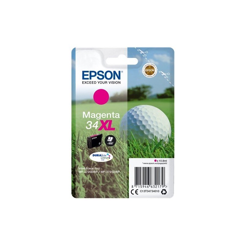 CART-IJ-EPSON T347340 Nº34XL MAGENTA
