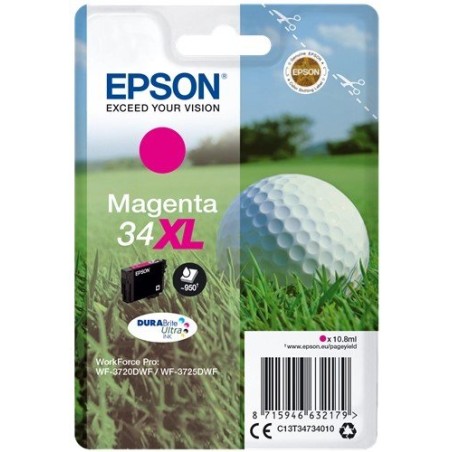 CART-IJ-EPSON T347340 Nº34XL MAGENTA