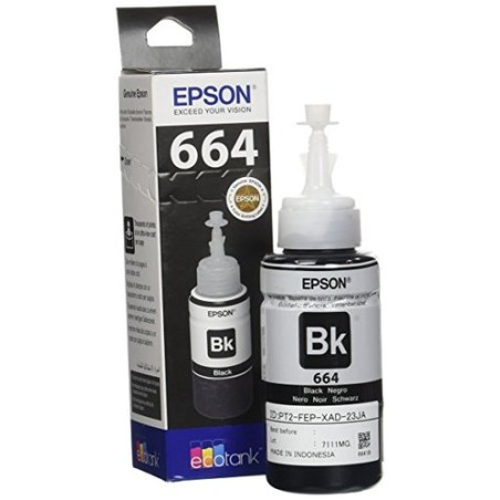 CART-IJ-EPSON T664140 ECOTANK NEGRO