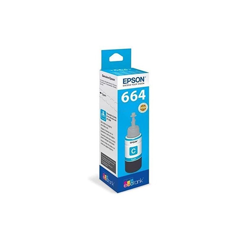 Cartucho ecotank epson 664 t664240 70ml