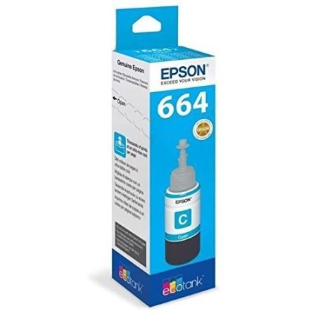 CART-IJ-EPSON T664240 ECOTANK CIAN