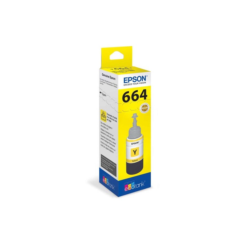CART-IJ-EPSON T664440 ECOTANK AMARILLO
